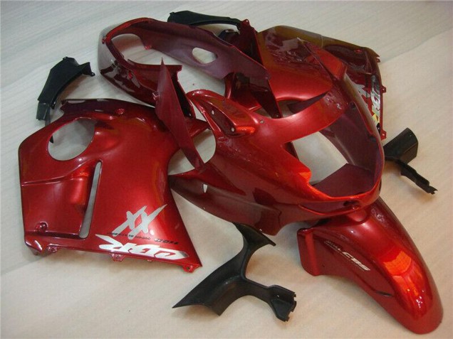 Billige Honda CBR1100XX Blackbird Motorrad Verkleidung 1996-2007 - Rot