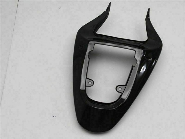 Billige Suzuki GSXR 600/750 Motorrad Verkleidung 2001-2003 - Glanzendes Schwarz Silber Flamme