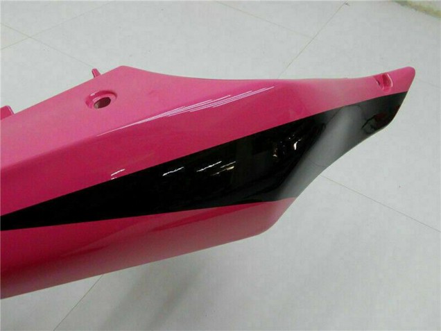 Billige Suzuki GSXR 600/750 Motorrad Verkleidung 2001-2003 - Rosa Silber Glanzendes Schwarz