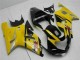 Billige Suzuki GSXR 600/750 Motorrad Verkleidung 2001-2003 - Gelb Schwarz
