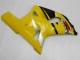 Billige Suzuki GSXR 600/750 Motorrad Verkleidung 2001-2003 - Gelb Schwarz