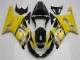 Billige Suzuki GSXR 600/750 Motorrad Verkleidung 2001-2003 - Gelb Schwarz