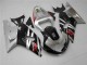 Billige Suzuki GSXR 600/750 Motorrad Verkleidung 2001-2003 - Silber Glanzendes Schwarz Rot