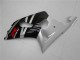 Billige Suzuki GSXR 600/750 Motorrad Verkleidung 2001-2003 - Silber Glanzendes Schwarz Rot
