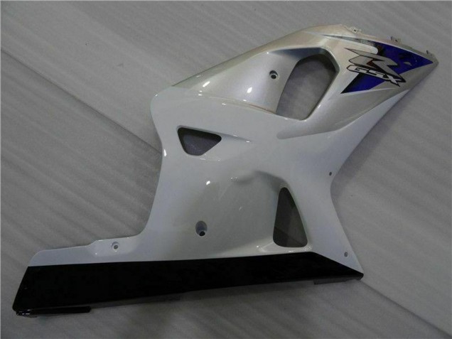 Billige Suzuki GSXR 600/750 Motorrad Verkleidung 2001-2003 - Weiss Silber Blau Schwarz