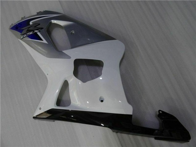 Billige Suzuki GSXR 600/750 Motorrad Verkleidung 2001-2003 - Weiss Silber Blau Schwarz