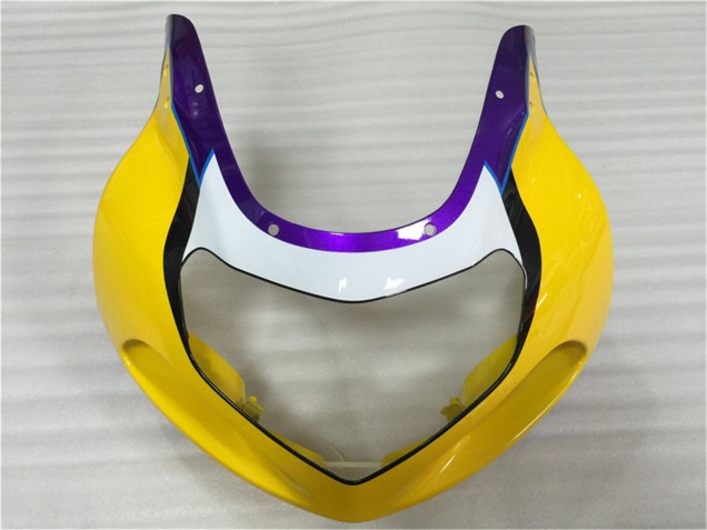 Billige Suzuki GSXR 600/750 Motorrad Verkleidung 2001-2003 - Gelb Lila