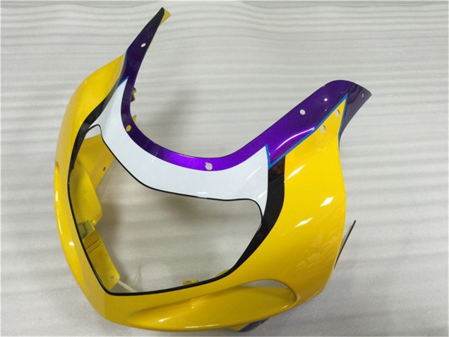 Billige Suzuki GSXR 600/750 Motorrad Verkleidung 2001-2003 - Gelb Lila