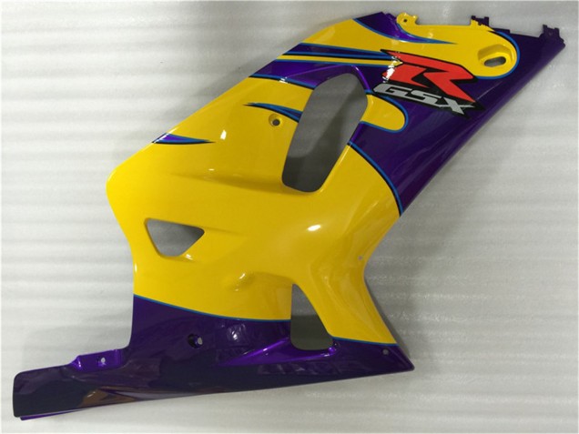 Billige Suzuki GSXR 600/750 Motorrad Verkleidung 2001-2003 - Gelb Lila