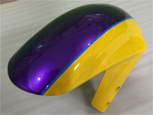 Billige Suzuki GSXR 600/750 Motorrad Verkleidung 2001-2003 - Gelb Lila