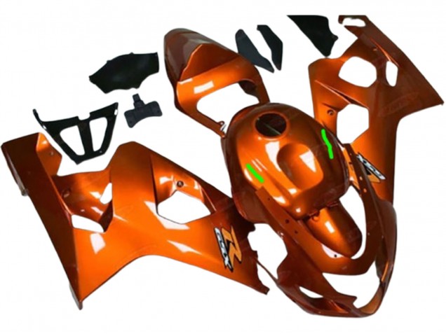 Billige Suzuki GSXR 600/750 Motorrad Verkleidung 2004-2005 - Orange