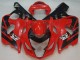 Billige Suzuki GSXR 600/750 Motorrad Verkleidung 2004-2005 - Rot Schwarz