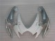 Billige Suzuki GSXR 600/750 Motorrad Verkleidung 2006-2007 - Weiss Silber