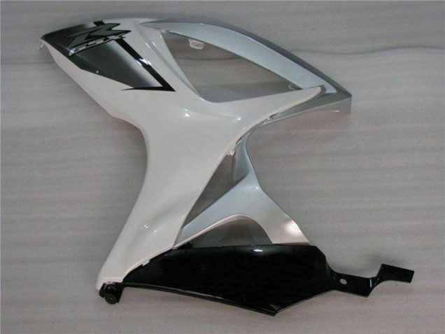 Billige Suzuki GSXR 600/750 Motorrad Verkleidung 2006-2007 - Weiss Silber