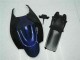Billige Suzuki GSXR 600/750 Motorrad Verkleidung 2006-2007 - Glanzendes Schwarz Blau