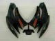 Billige Suzuki GSXR 600/750 Motorrad Verkleidung 2006-2007 - Glanzendes Schwarz Rot