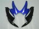 Billige Suzuki GSXR 600/750 Motorrad Verkleidung 2006-2007 - Blau Weiss Glanzendes Schwarz Rot
