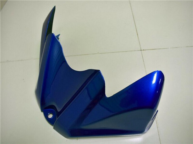 Billige Suzuki GSXR 600/750 Motorrad Verkleidung 2008-2010 - Blau Gelb Hai