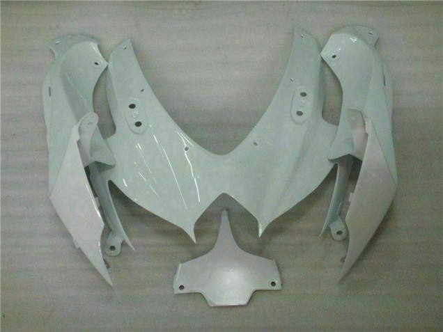 Billige Suzuki GSXR 600/750 Motorrad Verkleidung 2008-2010 - Weiss