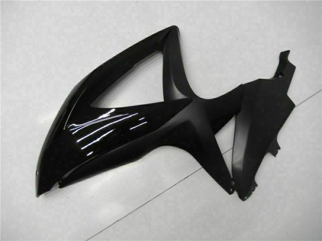 Billige Suzuki GSXR 600/750 Motorrad Verkleidung 2008-2010 - Glanzendes Schwarz Matt Schwarz