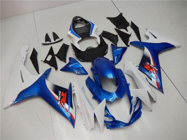 Billige Suzuki GSXR 600/750 Motorrad Verkleidung 2011-2024 - Weiss Blau Schwarz Rot