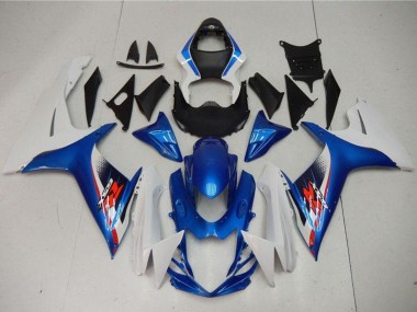 Billige Suzuki GSXR 600/750 Motorrad Verkleidung 2011-2024 - Weiss Blau Schwarz Rot