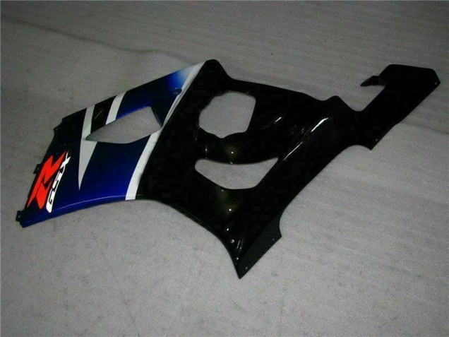 Billige Suzuki GSXR 1000 Abs Motorrad Verkleidungen 2003-2004 - Weiss Blau Glanzendes Schwarz Rot