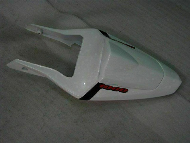 Billige Suzuki GSXR 1000 Abs Motorrad Verkleidungen 2003-2004 - Weiss Blau Glanzendes Schwarz Rot