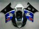 Billige Suzuki GSXR 1000 Abs Motorrad Verkleidungen 2003-2004 - Weiss Blau Glanzendes Schwarz Rot