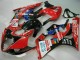 Billige Suzuki GSXR 1000 Motorrad Verkleidung 2003-2004 - Rot Schwarz Blau Yoshimura