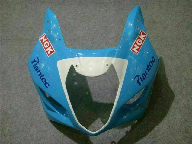 Billige Suzuki GSXR 1000 Motorrad Verkleidung 2003-2004 - Blau Weiss Gelb Rizla