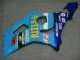 Billige Suzuki GSXR 1000 Motorrad Verkleidung 2003-2004 - Blau Weiss Gelb Rizla