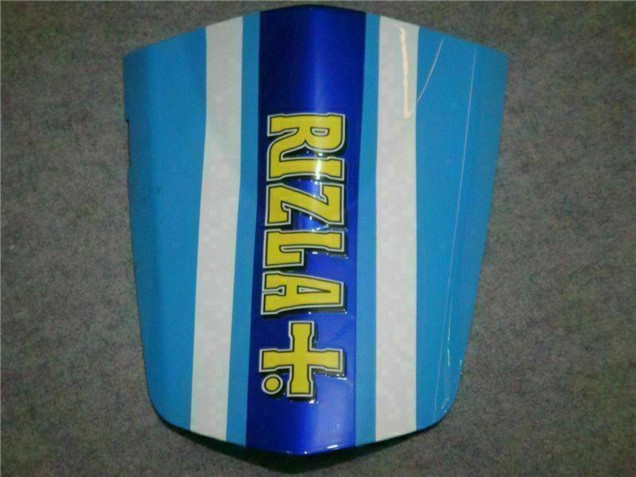 Billige Suzuki GSXR 1000 Motorrad Verkleidung 2003-2004 - Blau Weiss Gelb Rizla
