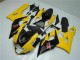 Billige Suzuki GSXR 1000 Motorrad Verkleidung 2005-2006 - Gelb Glanzendes Schwarz Rot