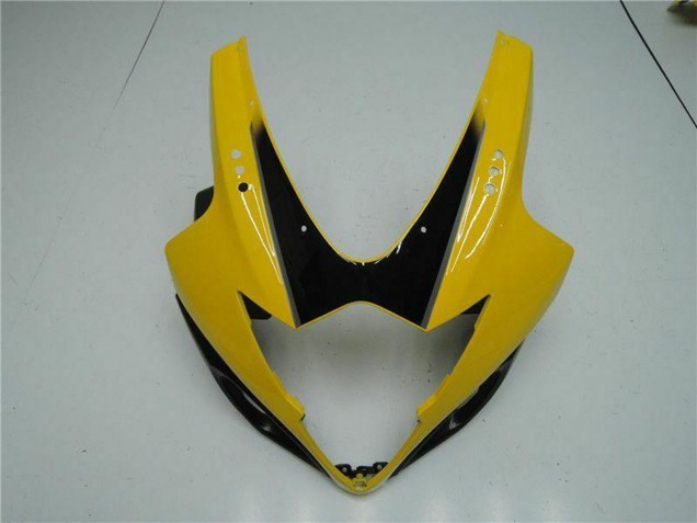 Billige Suzuki GSXR 1000 Motorrad Verkleidung 2005-2006 - Gelb Glanzendes Schwarz Rot
