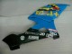 Billige Suzuki GSXR 1000 Motorrad Verkleidung 2005-2006 - Blau Gold Schwarz Rizla