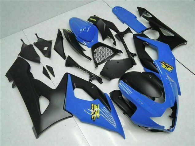 Billige Suzuki GSXR 1000 Motorrad Verkleidung 2005-2006 - Blau Schwarz