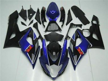 Billige Suzuki GSXR 1000 Motorrad Verkleidung 2005-2006 - Blau Schwarz