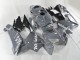 Billige Honda CBR600RR Motorrad Verkleidung 2005-2006 - Nardo Grau Weiss Repsol