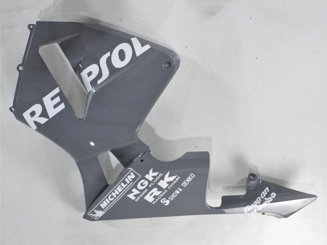 Billige Honda CBR600RR Motorrad Verkleidung 2005-2006 - Nardo Grau Weiss Repsol