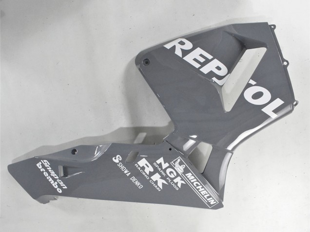 Billige Honda CBR600RR Motorrad Verkleidung 2005-2006 - Nardo Grau Weiss Repsol