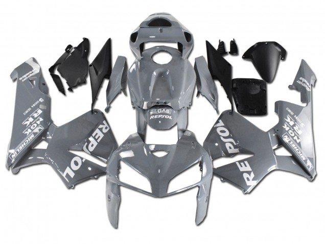 Billige Honda CBR600RR Motorrad Verkleidung 2005-2006 - Nardo Grau Weiss Repsol