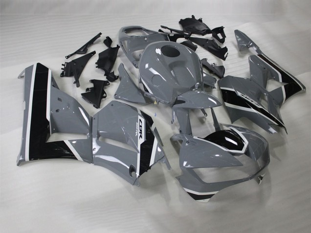 Billige Honda CBR600RR Motorrad Verkleidung 2013-2023 - Nardo Grau Glanzendes Schwarz