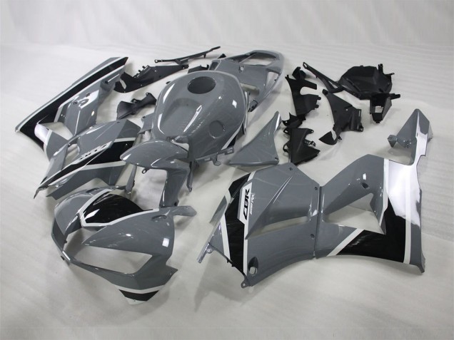 Billige Honda CBR600RR Motorrad Verkleidung 2013-2023 - Nardo Grau Glanzendes Schwarz