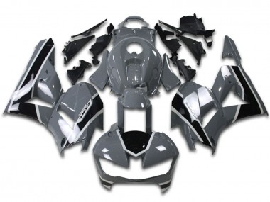 Billige Honda CBR600RR Motorrad Verkleidung 2013-2023 - Nardo Grau Glanzendes Schwarz