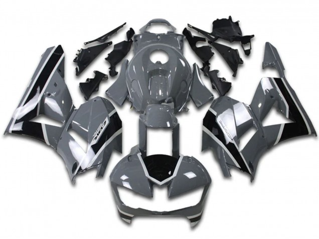 Billige Honda CBR600RR Motorrad Verkleidung 2013-2023 - Nardo Grau Glanzendes Schwarz