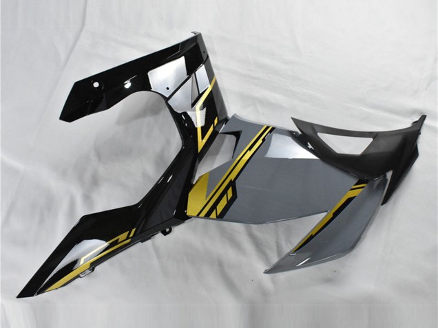 Billige Kawasaki Ninja 400 Motorrad Verkleidung 2018-2024 - Nardo Grau Gold Schwarz