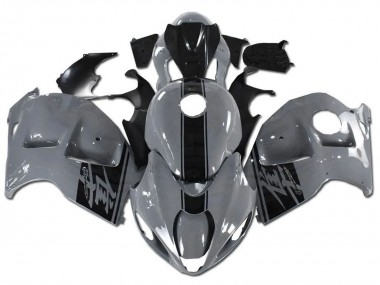 Billige Suzuki GSXR 1300 Hayabusa Motorrad Verkleidung 1996-2007 - Nardo Grau Schwarz