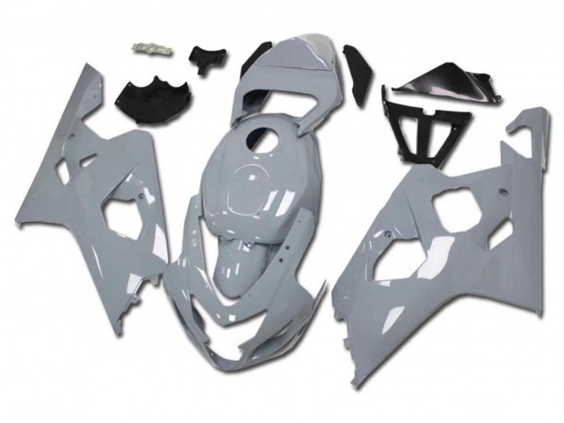 Billige Suzuki GSXR 600 / GSXR 750 Motorrad Verkleidung 2004-2005 - Nardo Grau