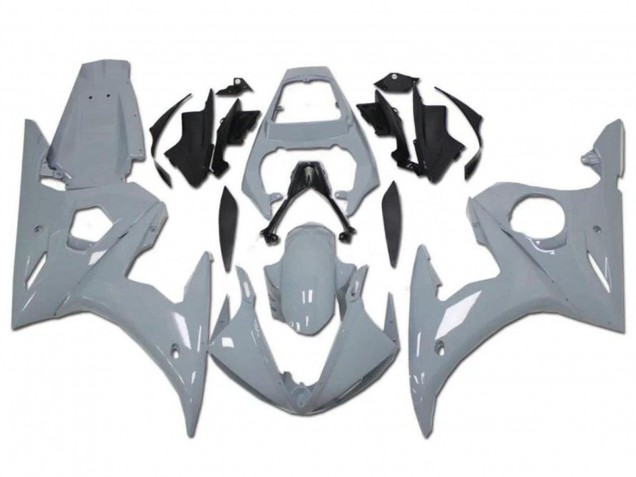 Billige Yamaha YZF R6 Motorrad Verkleidung 2003-2004 - Nardo Grau